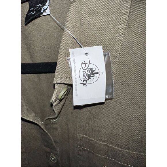 Disney World Epcot Khaki Jacket (Small) - Picture 3 of 6